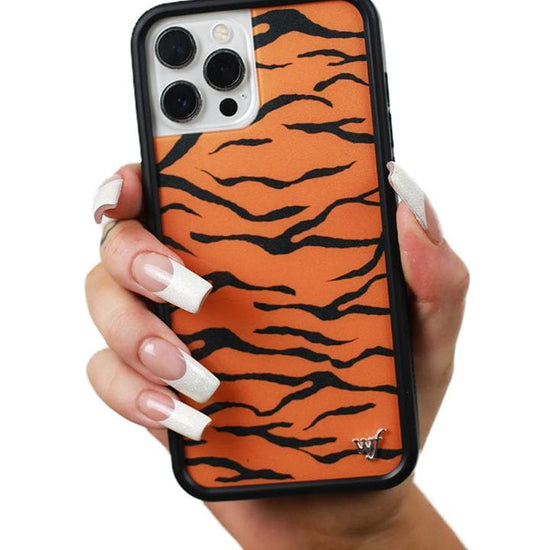 Wildflower Tiger iPhone Case Lifestyle Image 01