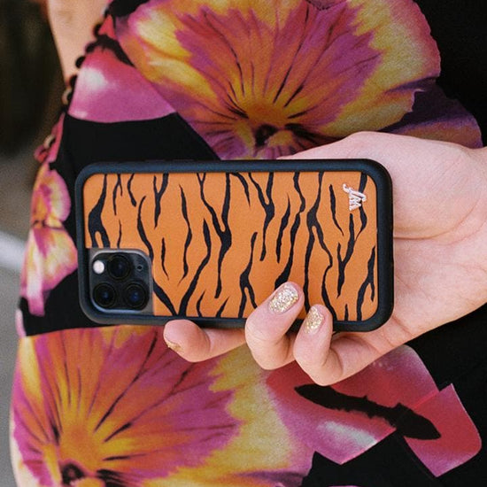 Wildflower Tiger iPhone Case Lifestyle Image 02