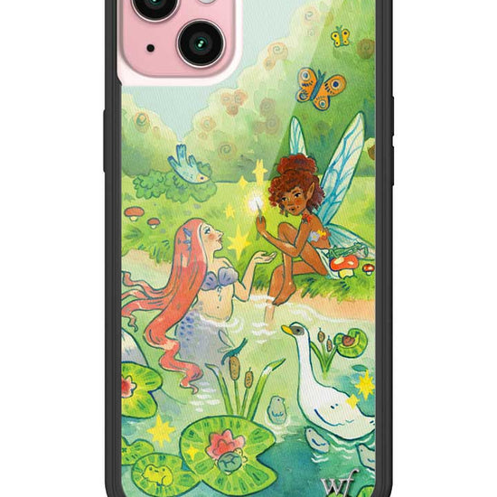 Wildflower Taylor Giavasis Fairies and Mermaids iPhone 15 Plus Case