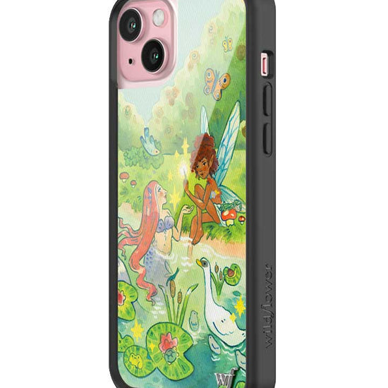 Wildflower Taylor Giavasis Fairies and Mermaids iPhone 15 Plus Case