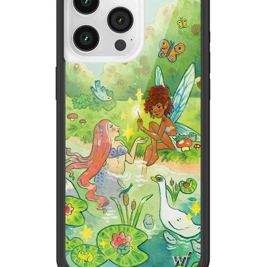 wildflower taylor giavasis - fairies and mermaids iphone 15 pro max case