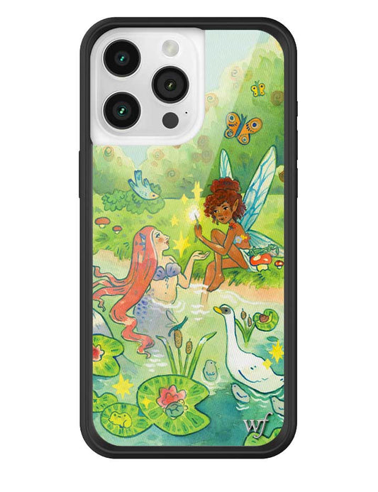 wildflower taylor giavasis - fairies and mermaids iphone 15 pro max case