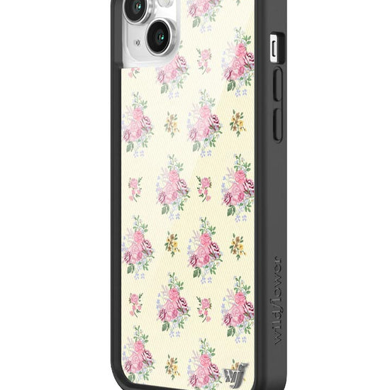 wildflower vintage floral iphone 14 plus