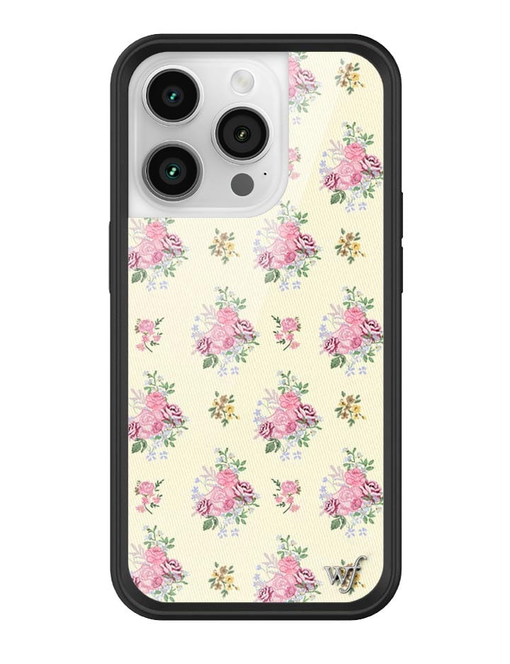 Wildflower Vintage Floral iPhone 14 Pro Case Wildflower Cases