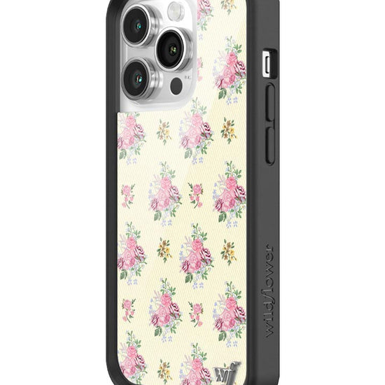 Wildflower Vintage Floral iPhone 14 Pro Case