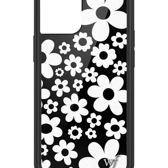 Wildflower Bloom | Black And White iPhone 13 Mini Case