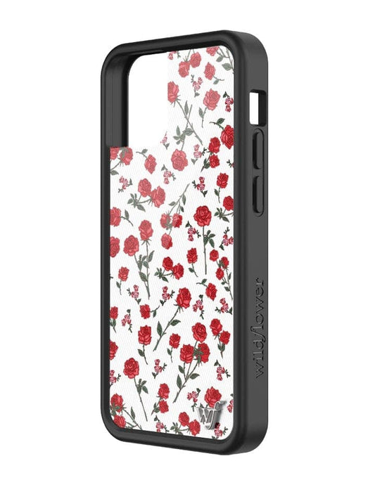 wildflower red roses iphone 12 mini 