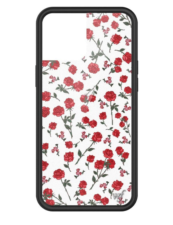 Wildflower Red Roses iPhone 12 Pro Max Case