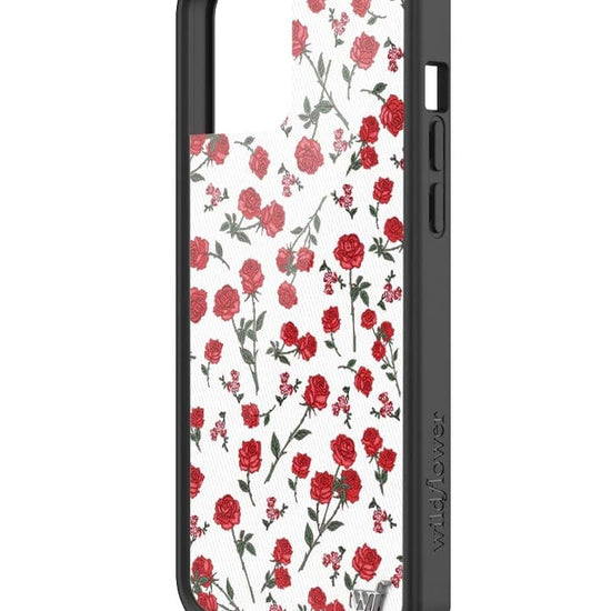 Wildflower Red Roses iPhone 12 Pro Max Case