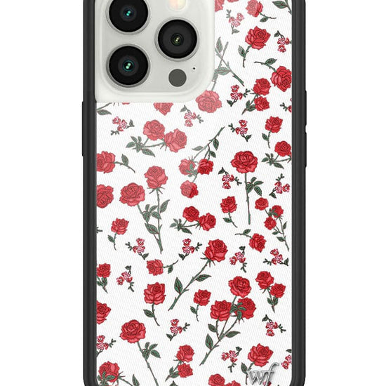 Wildflower Red Roses iPhone 13 Pro Case