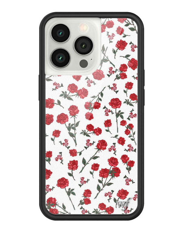 Wildflower Red Roses iPhone 13 Pro Case