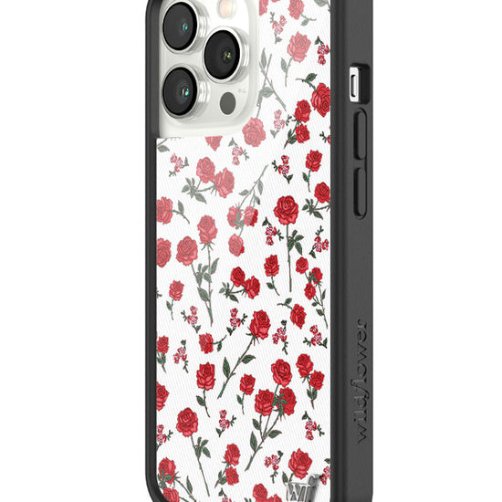 Wildflower Red Roses iPhone 13 Pro Case