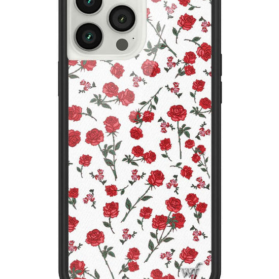 Wildflower Red Roses iPhone 13 Pro Max Case