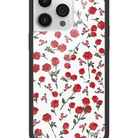 Wildflower Red Roses iPhone 14 Pro Max Case