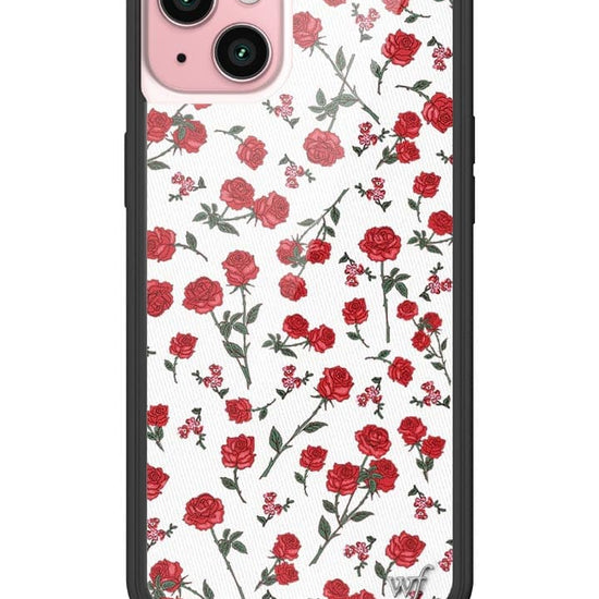 Wildflower Red Roses iPhone 15 Plus Case