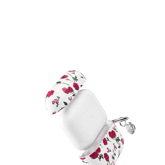 wildflower red roses airpods gen 3 case