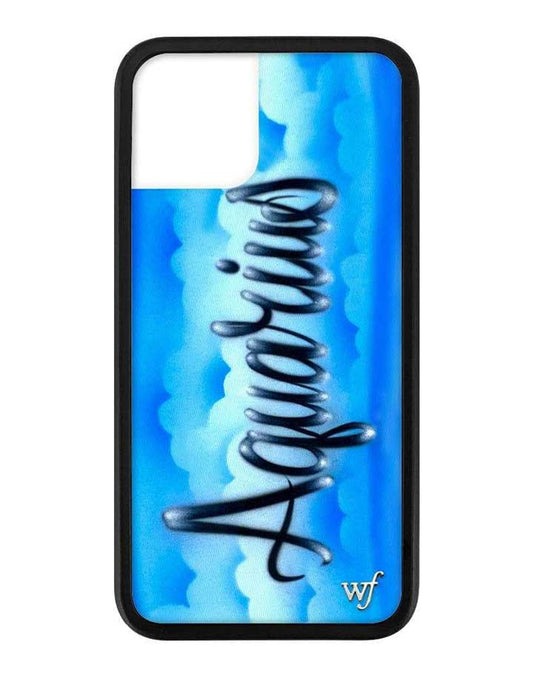 wildflower aquarius airbrush iphone 11 pro case