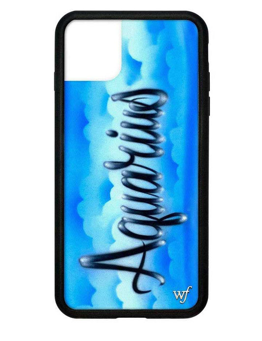 wildflower aquarius airbrush iphone 11 pro max case