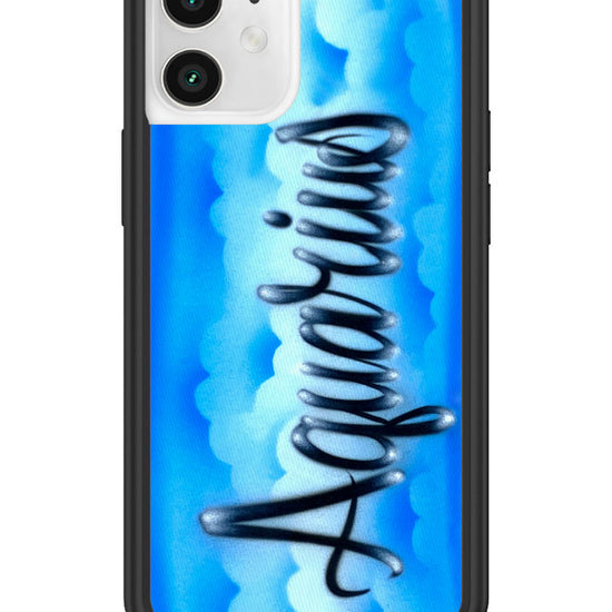 Wildflower Aquarius Airbrush iPhone 12 Mini Case