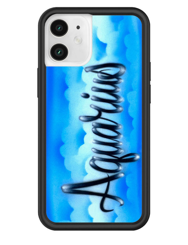 Wildflower Aquarius Airbrush iPhone 12 Mini Case