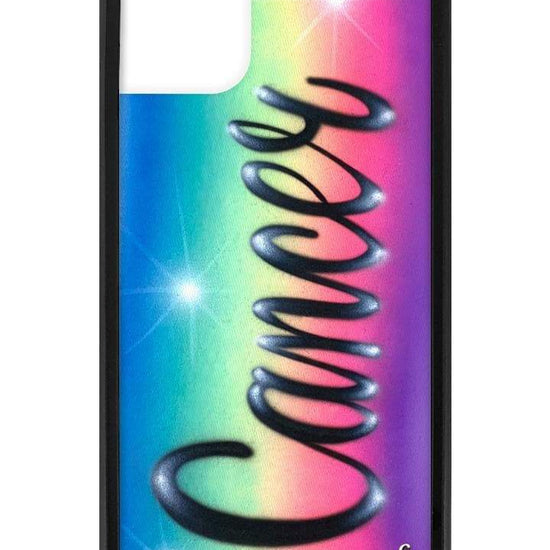 wildflower cancer airbrush iphone 11 case