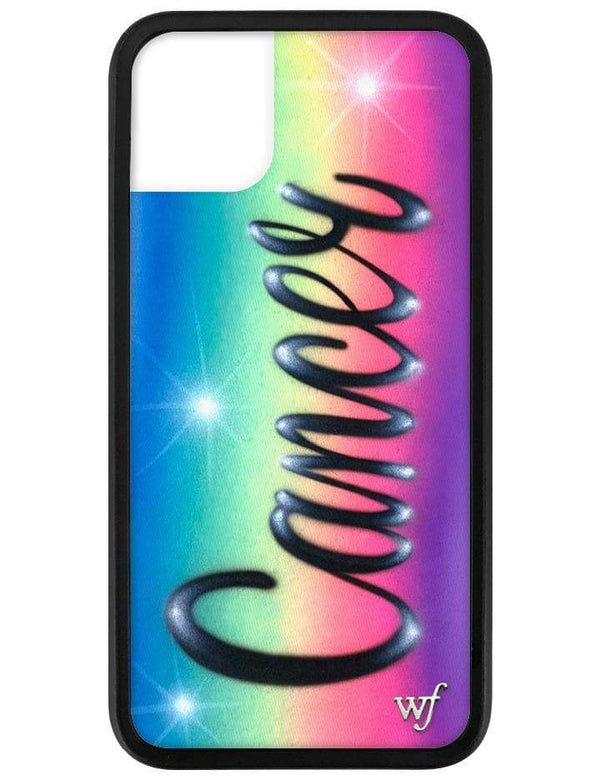 wildflower cancer airbrush iphone 11 case