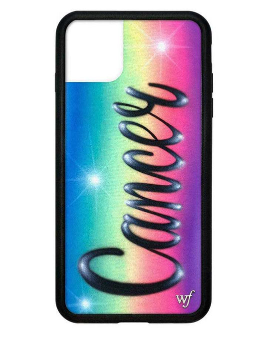 wildflower cancer airbrush iphone 11 pro max case