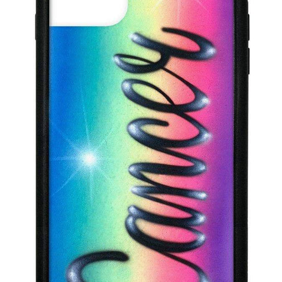 wildflower cancer airbrush iphone 11 pro max case