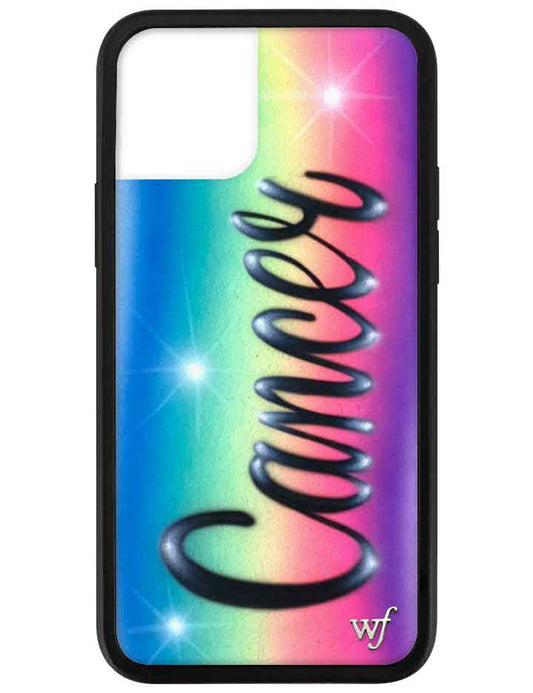 wildflower cancer airbrush iphone 12/12 Pro case