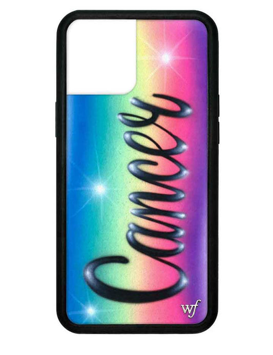 wildflower cancer airbrush iphone 12 pro max case
