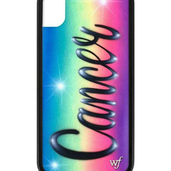 Wildflower Cancer Airbrush iPhone Xr Case