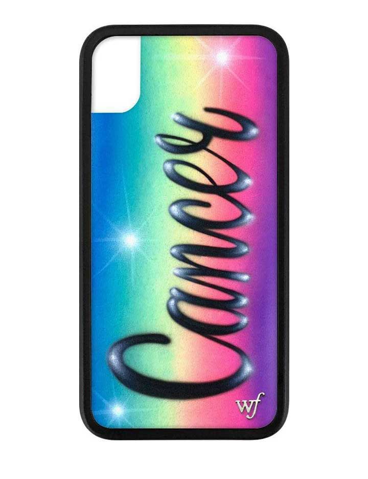 Wildflower Cancer Airbrush iPhone Xr Case