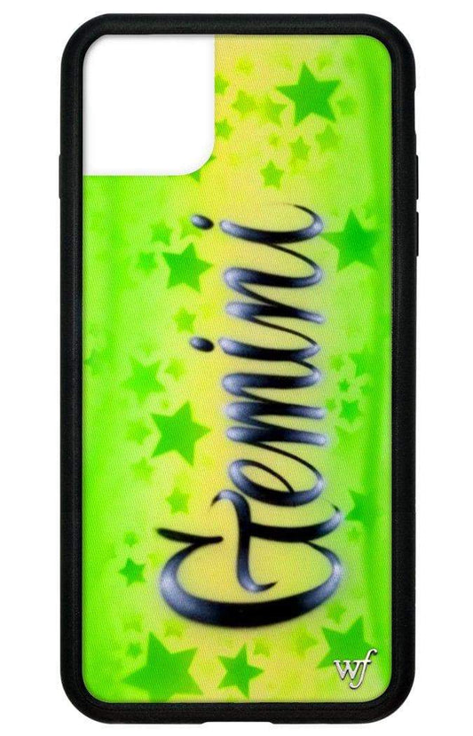 wildflower Gemini air brush iPhone 11 Pro Max