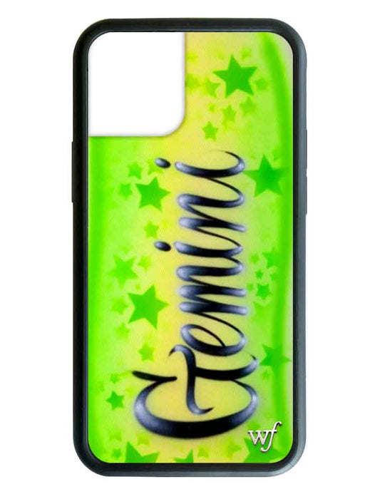 wildflower Gemini airbrush iPhone 12 mini