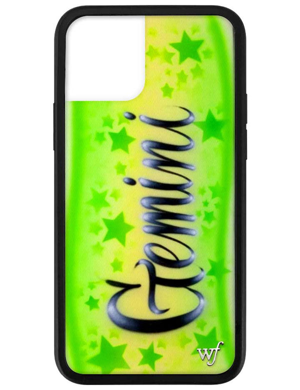 Wildflower Gemini Airbrush iPhone 12 12 Pro Case