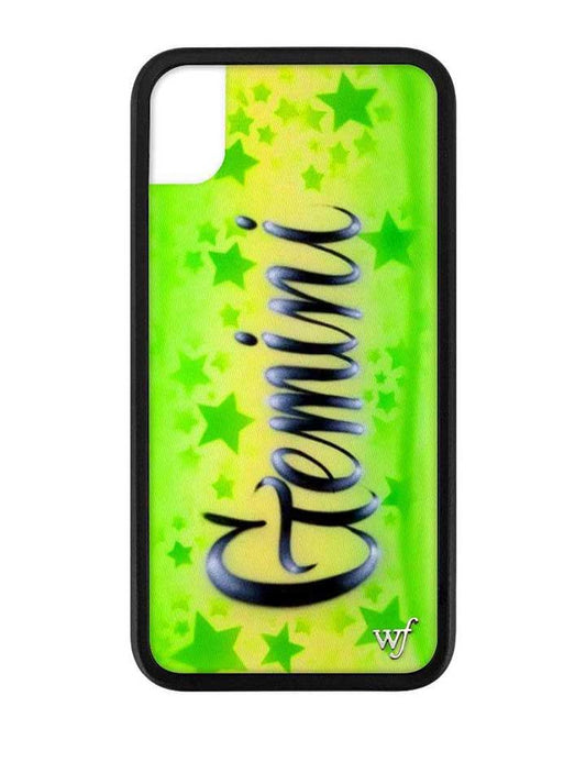 Wildflower Gemini Airbrush iPhone Xr Case