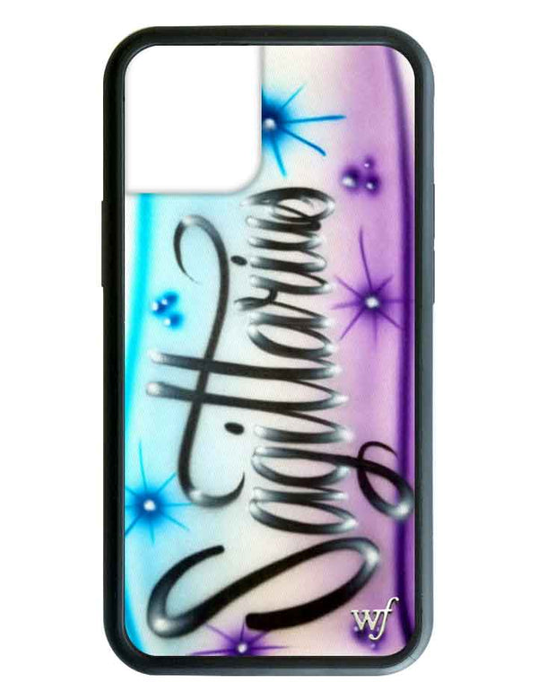 Wildflower Sagittarius Airbrush iPhone 12 12 Pro Case