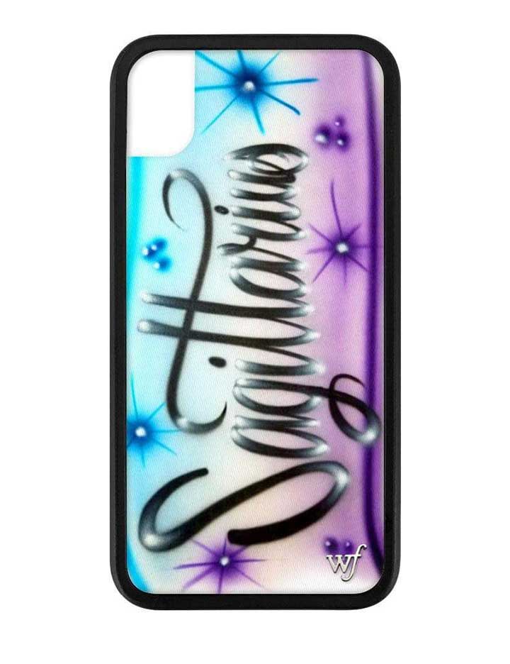 Wildflower Sagittarius Airbrush iPhone Xr Case