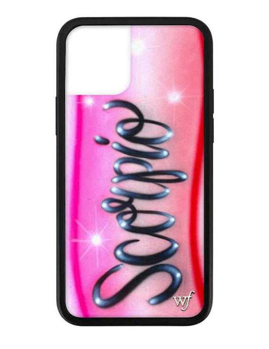 Wildflower Scorpio Airbrush iPhone 12 / 12 Pro Case