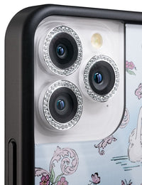 wildflower camera bling silver iphone 15 pro and 15 pro max