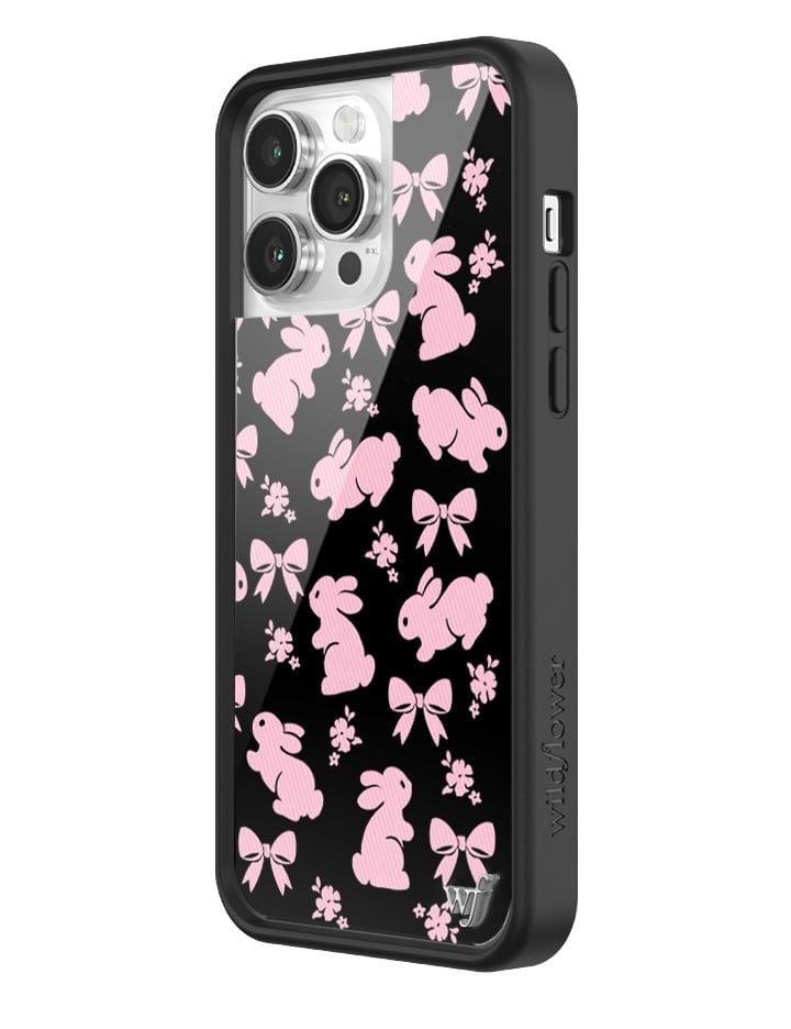 Wildflower Pink Bunnies iPhone 14 Pro Max Case – Wildflower Cases