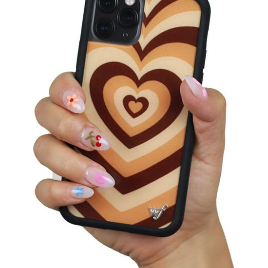 Wildflower Cases Brown Latte Love iPhone 13 Pro Max Case