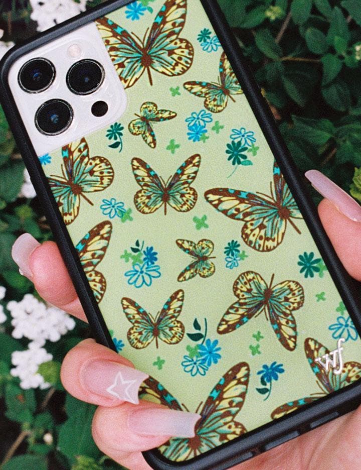 Wildflower Sage Butterfly iPhone 11 Pro Max Case Wildflower Cases