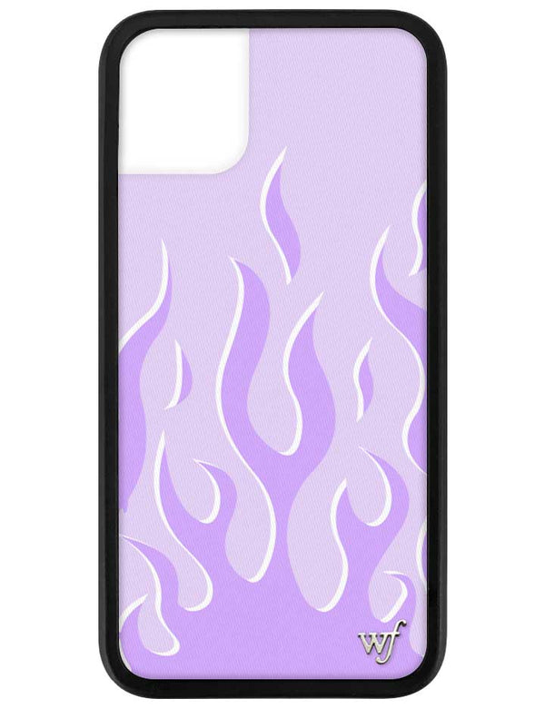 Wildflower Lavender Flames iPhone 11 Case