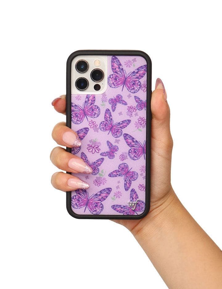 Wildflower Lavender Butterfly iPhone 12 Pro Max Case Wildflower