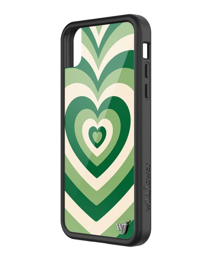 Wildflower Latte Love iPhone Xr Case l Matcha Wildflower Cases