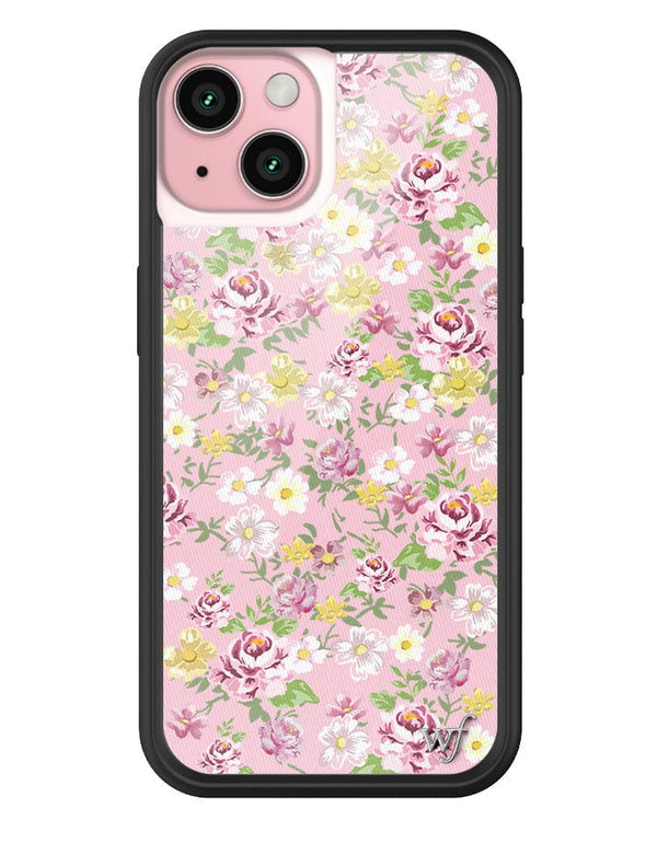 wildflower daisy lynn floral iphone 15 case