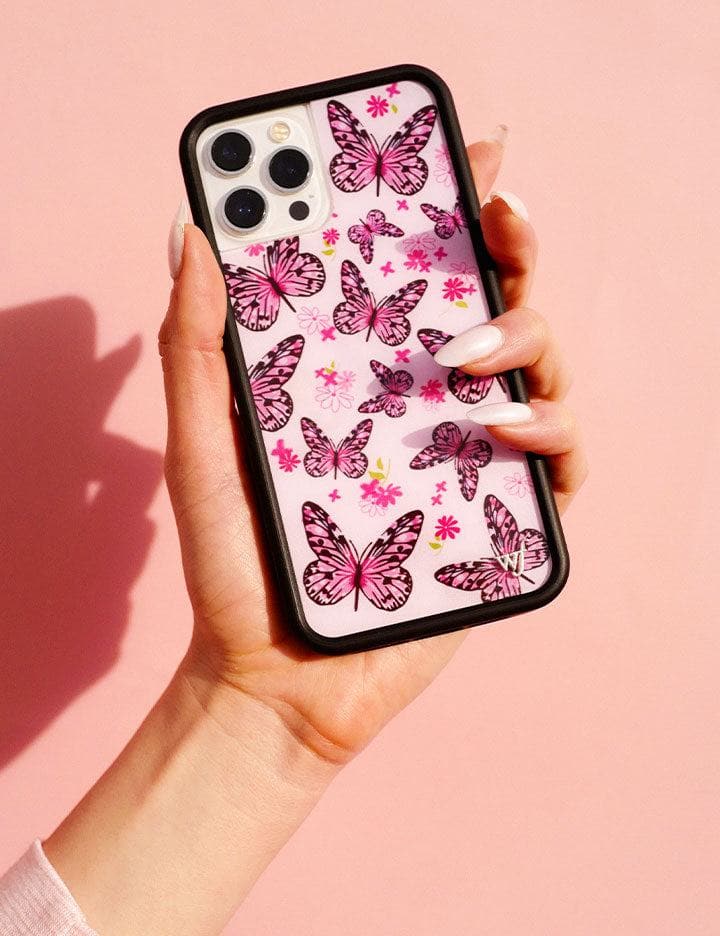 Pink Butterfly iPhone 11 Pro Max Case